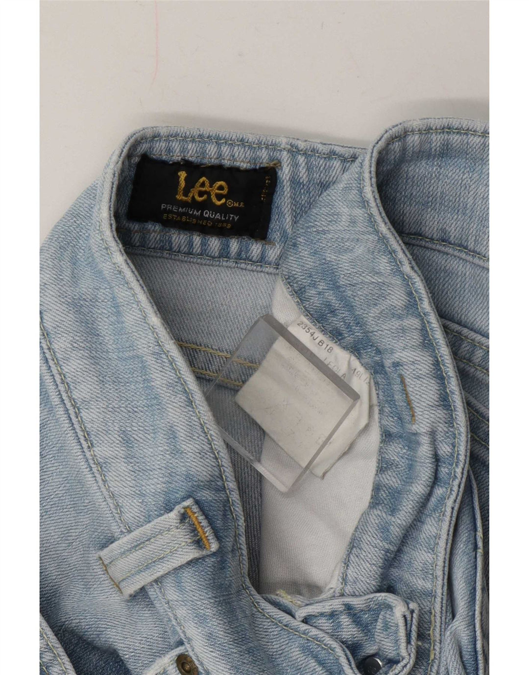 Lee Womens Leola Bootcut Jeans W28 L32 Azul Algodão