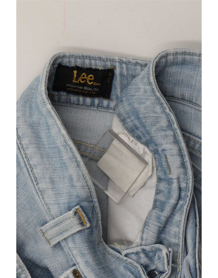 Lee Womens Leola Bootcut Jeans W28 L32 Azul Algodão