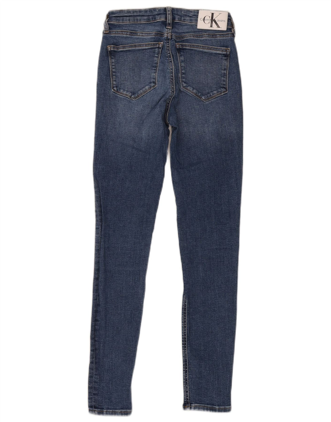 Calça jeans skinny feminina Calvin Klein W25 L30 azul