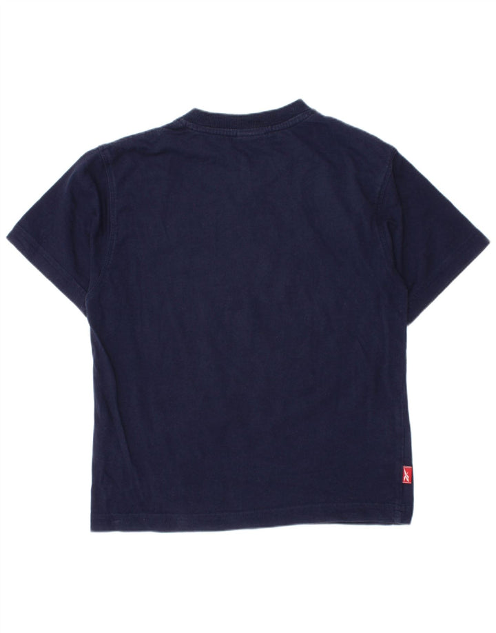 Camiseta Reebok Meninos Graphic Top 5-6 Anos Azul Marinho
