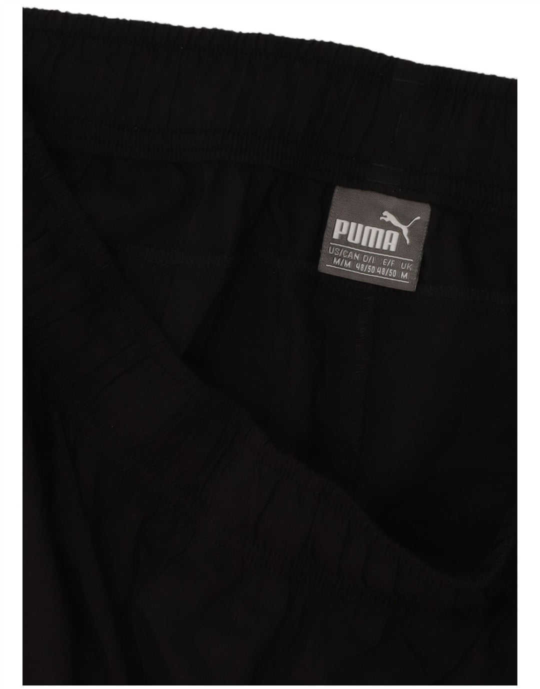 Shorts esportivos masculinos Puma médio preto poliéster