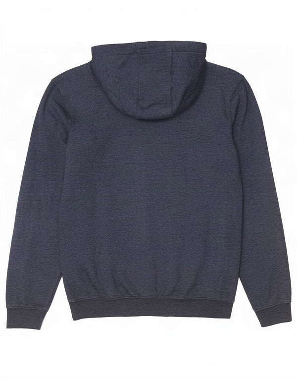 Quiksilver Boys Graphic Jumper com capuz 13-14 anos azul marinho algodão