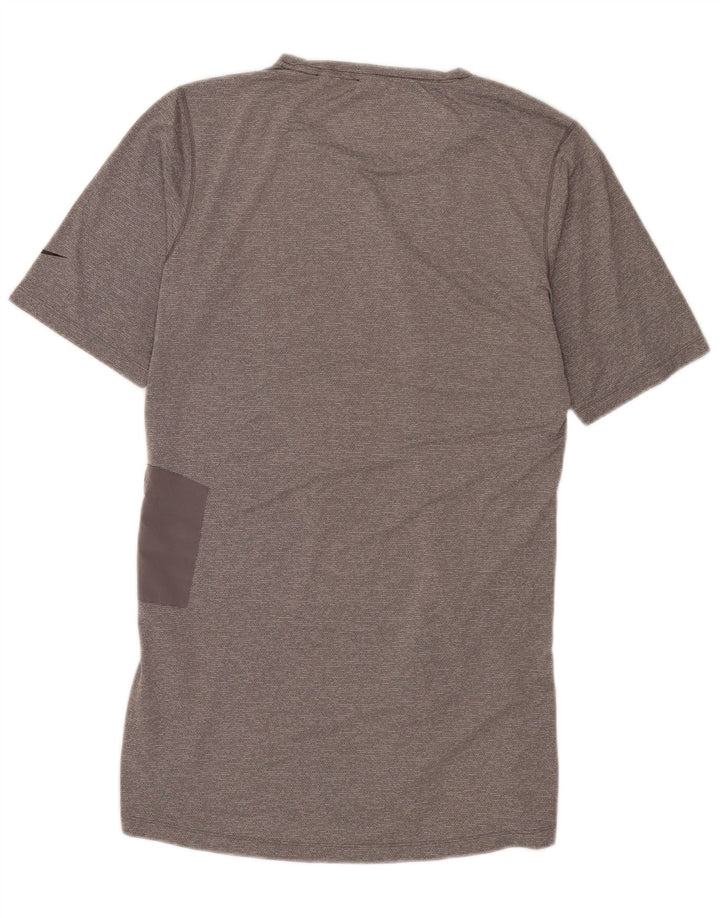 Camiseta Nike Masculina Dri Fit Top Cinza Médio Poliéster