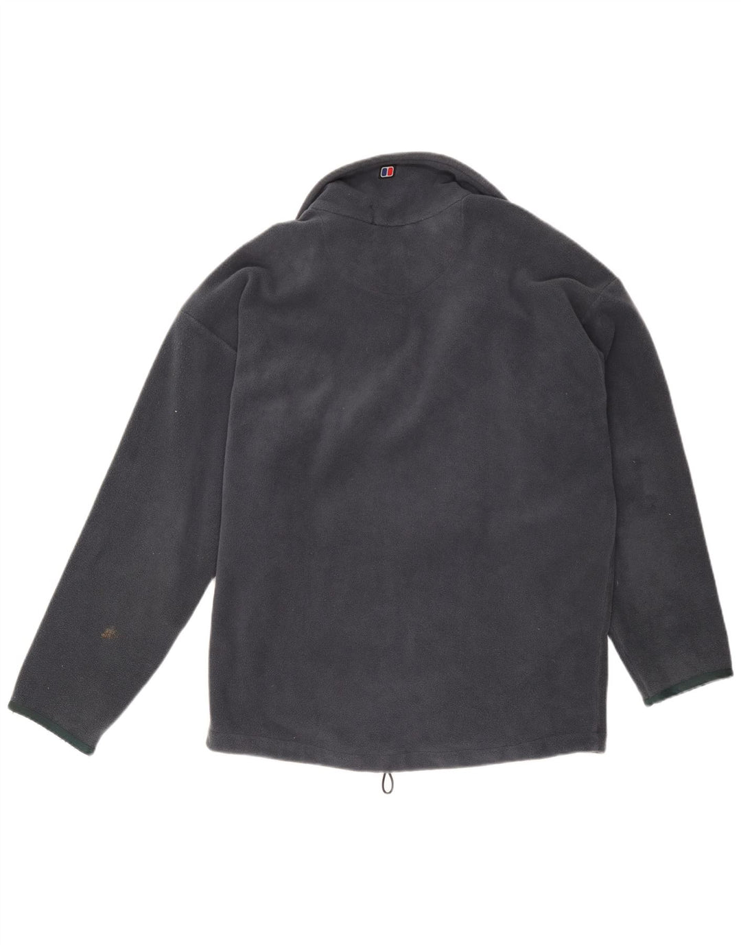Jaqueta de lã masculina Berghaus UK 40 grande poliéster azul marinho