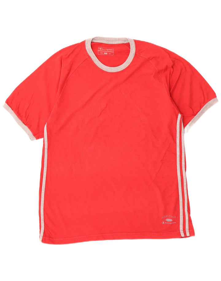 CHAMPION Mens Heritage Classics T-Shirt Top XL Red