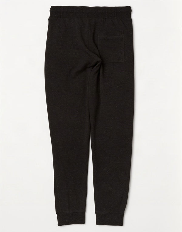 Calça de treino masculina Superdry joggers pequeno algodão manchado cinza