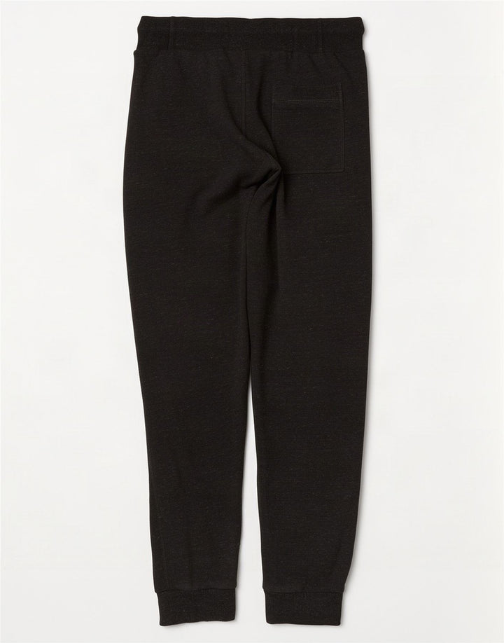 Calça de treino masculina Superdry joggers pequeno algodão manchado cinza