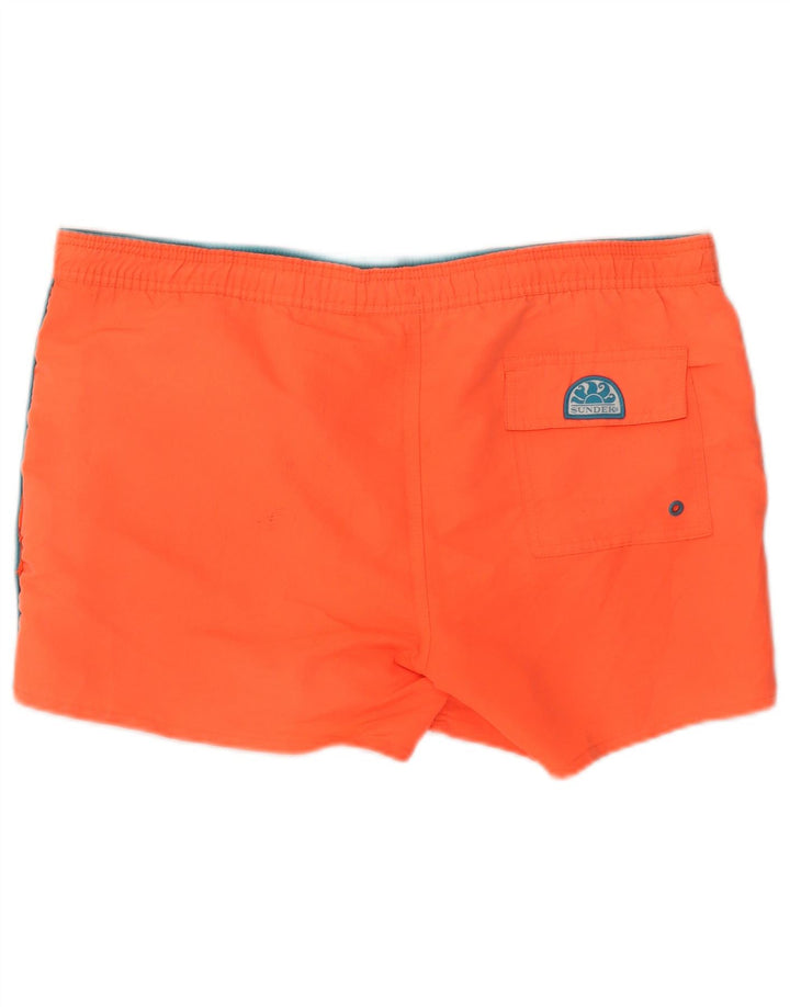 Shorts de natação masculino Sundek XL laranja poliéster