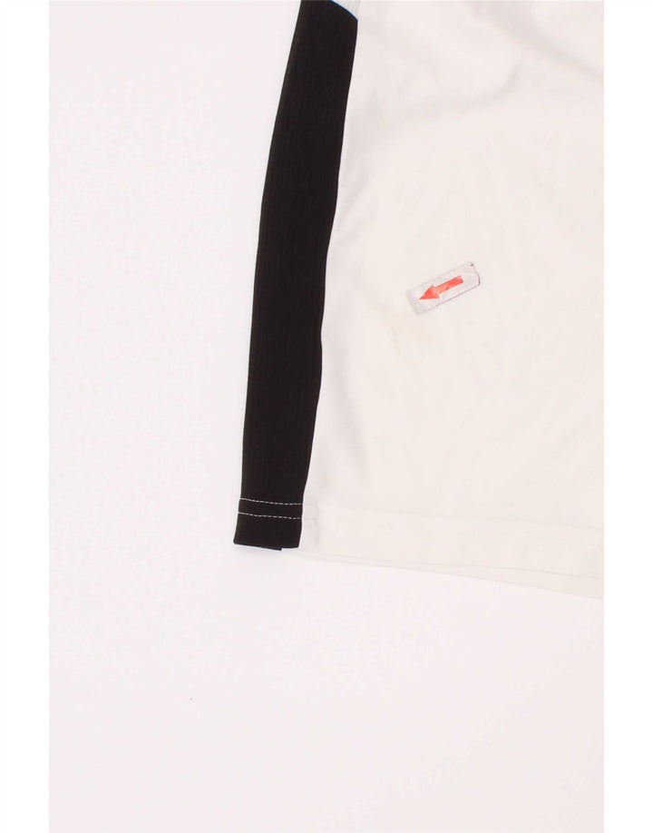 Shorts esportivos Puma Boys 7-8 anos branco colorblock poliéster