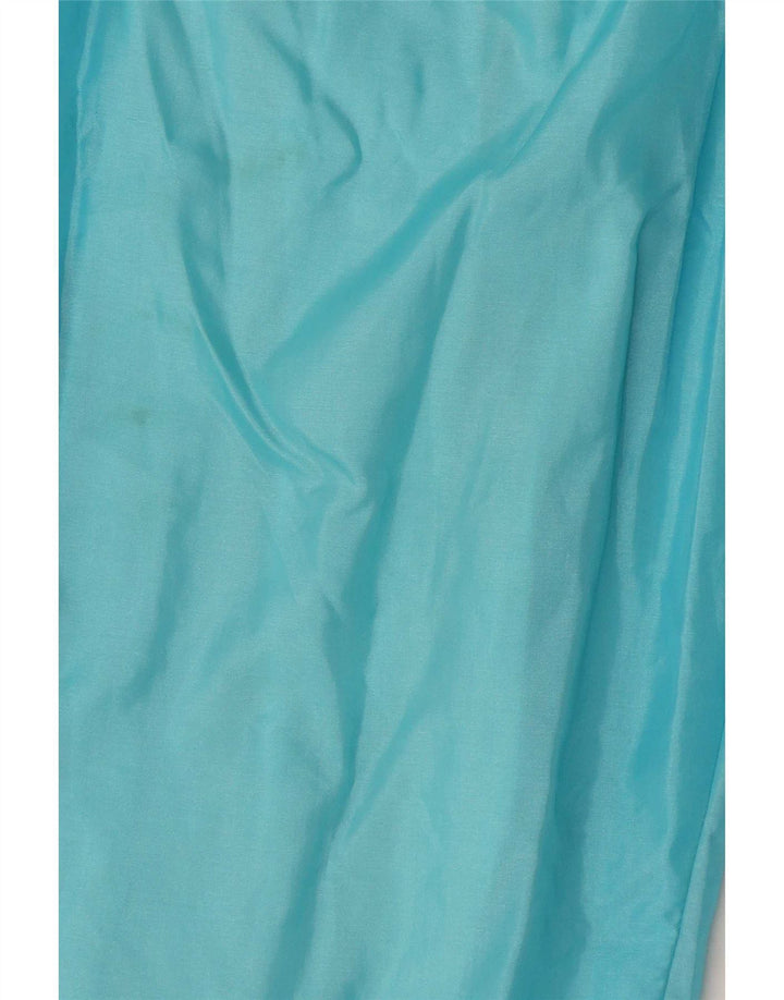 Calça de treino feminina vintage 2XL azul Colourblock poliamida