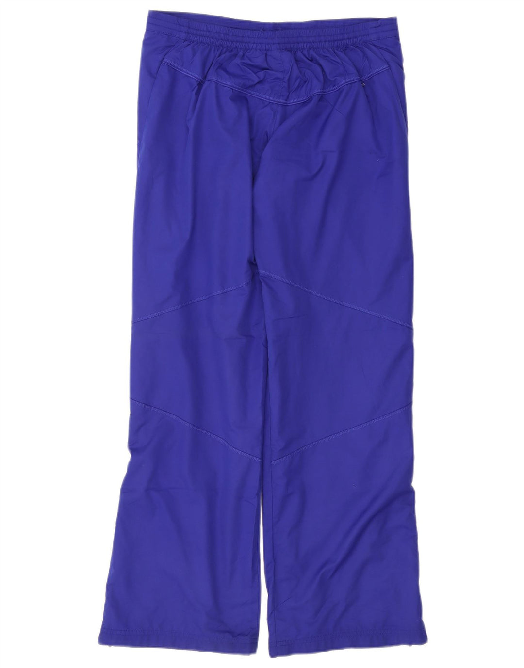 Calça de treino feminina Nike UK 8/10 pequena azul poliéster