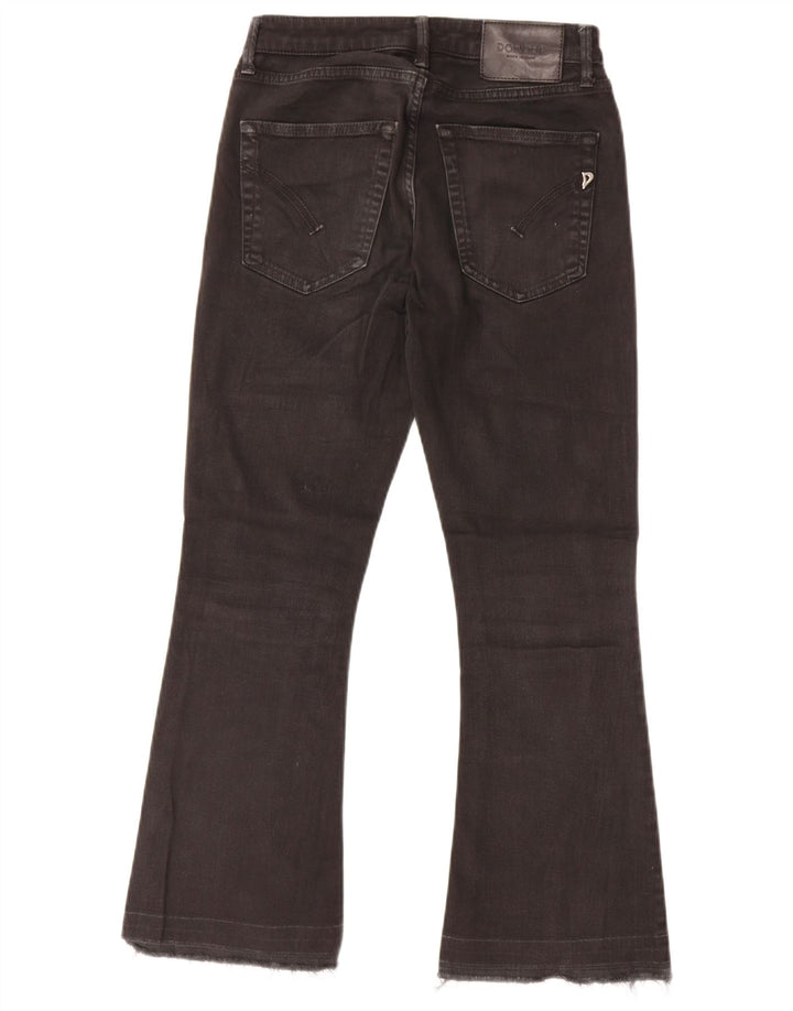 Dondup feminino bootcut jeans W26 L26 algodão preto