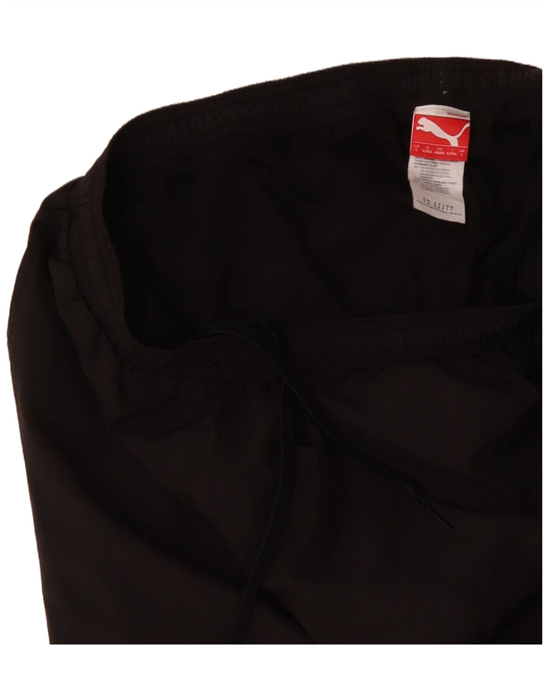 PUMA Mens Bermuda Sport Shorts Large  Black Polyester