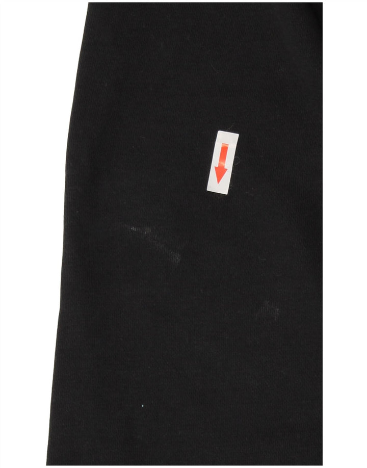 Nike feminino oversized crop moletom jumper UK 12 médio preto