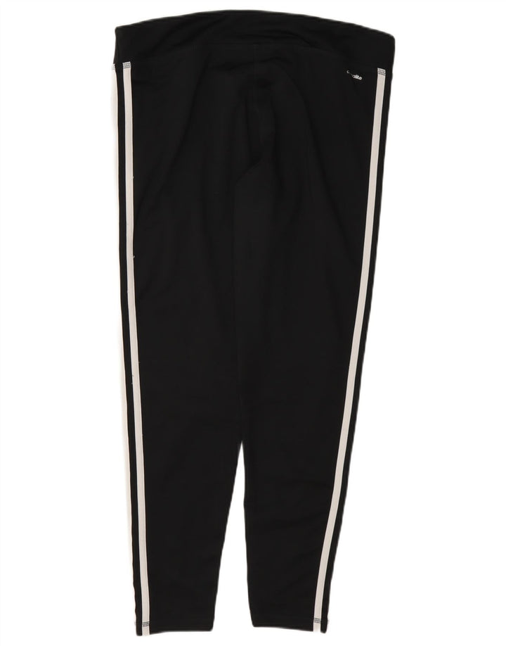 Leggings Adidas Climalite Feminina UK 16/18 Grande Poliéster Preto