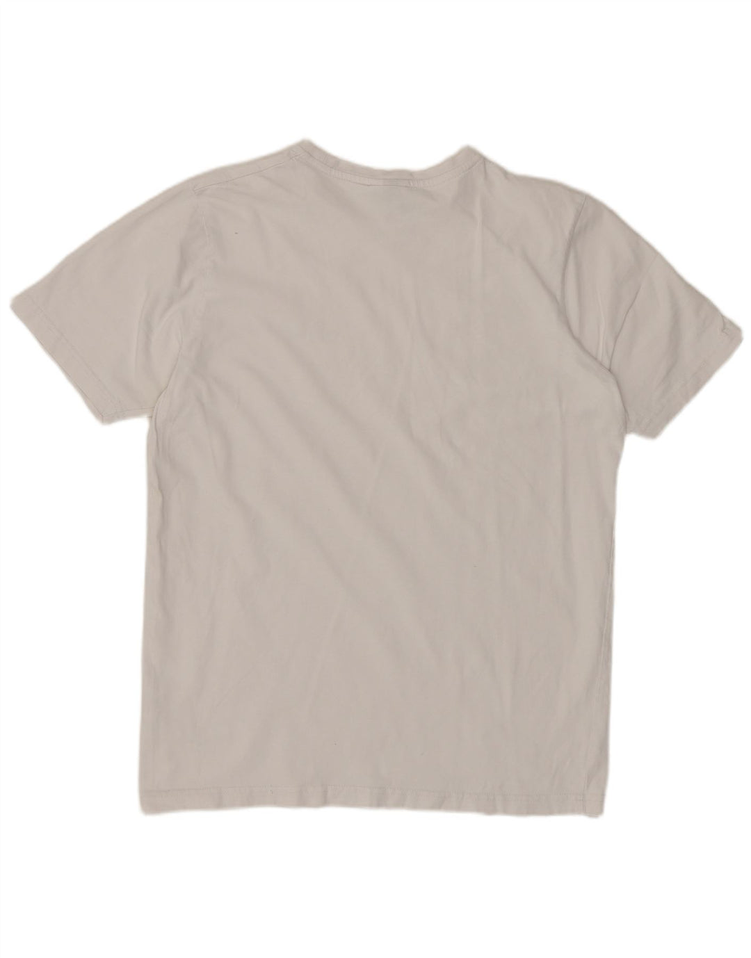 Camiseta feminina gráfica ELLESSE UK 14 algodão branco médio