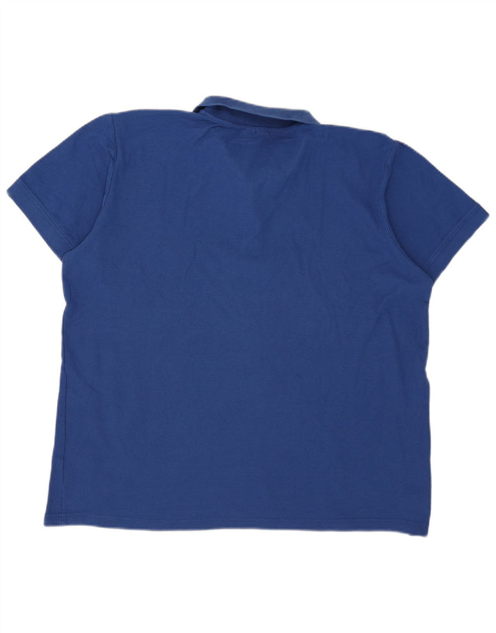 Camisa polo masculina Kappa XL algodão azul
