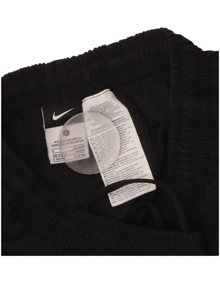 Nike Mens Treino Calças Joggers Pequeno Poliéster Preto
