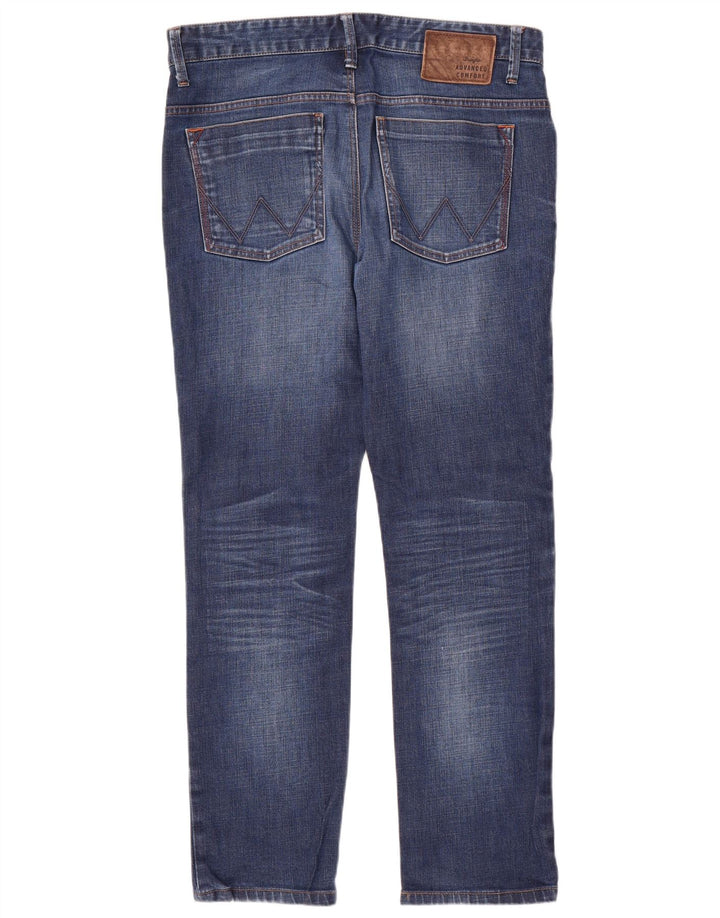 Wrangler Mens Jeans Slim W32 L30 Azul