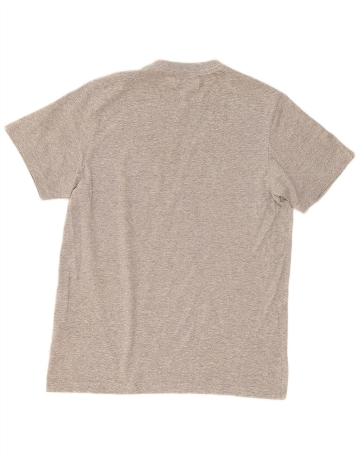 Camiseta Adidas Masculina Graphic Top Cinza Médio Algodão