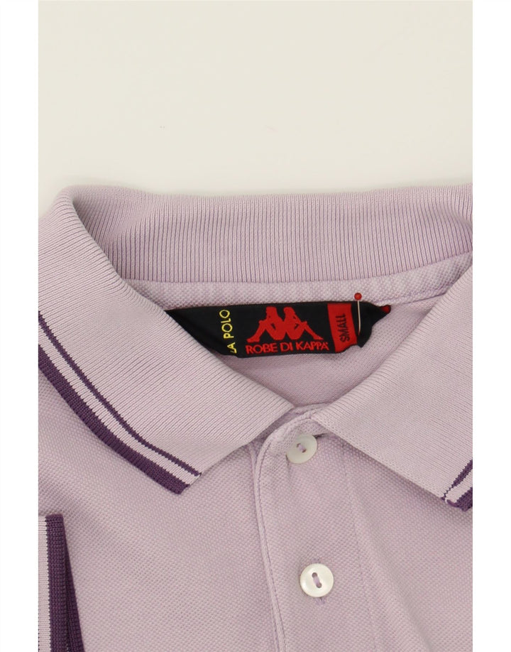 KAPPA Mens Polo Shirt Small Purple Cotton Vintage Kappa and Second-Hand Kappa from Messina Hembry 