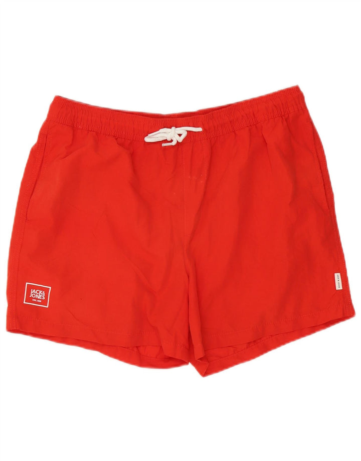 Shorts de natação masculino Jack & Jones grande vermelho