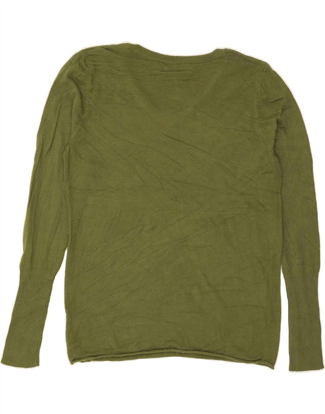 MOSSIMO Womens V-Neck Jumper Sweater UK 18 XL Green Nylon Vintage Mossimo and Second-Hand Mossimo from Messina Hembry 