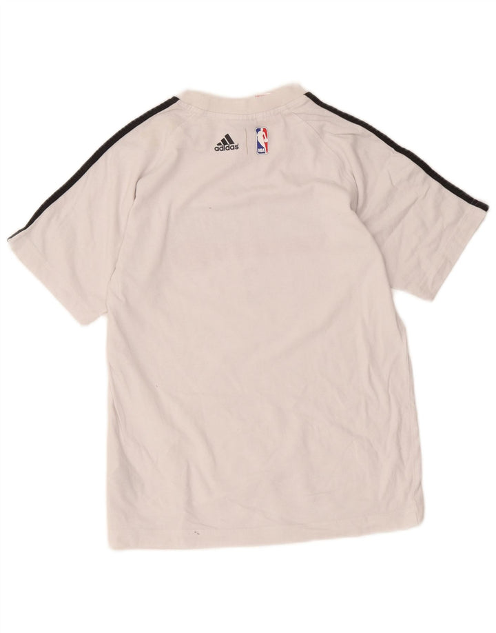 Camiseta Adidas Meninos Graphic 13-14 Anos Branco