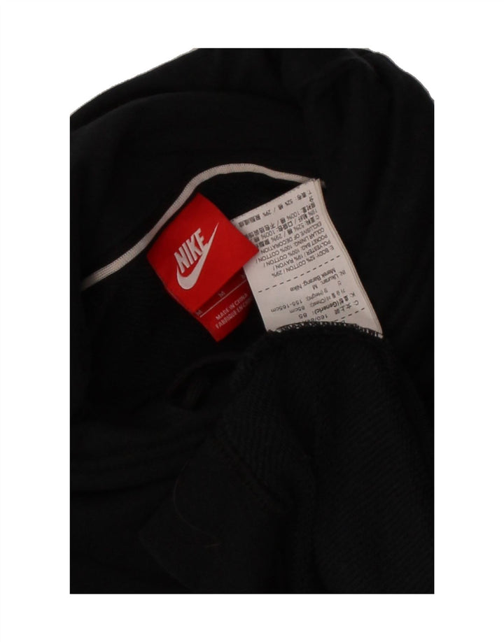 NIKE Womens Sweatshirt Jumper UK 14 Medium Black Cotton Vintage Nike and Second-Hand Nike from Messina Hembry 