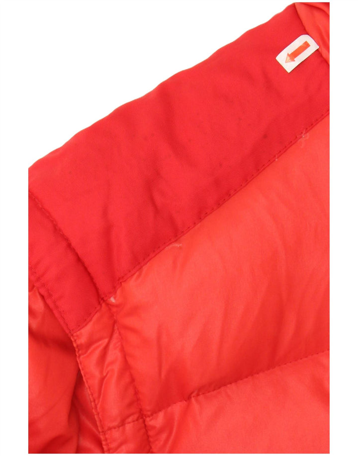 Jaqueta acolchoada masculina MC ROSS com ajuste solto IT 44 XS poliamida vermelha