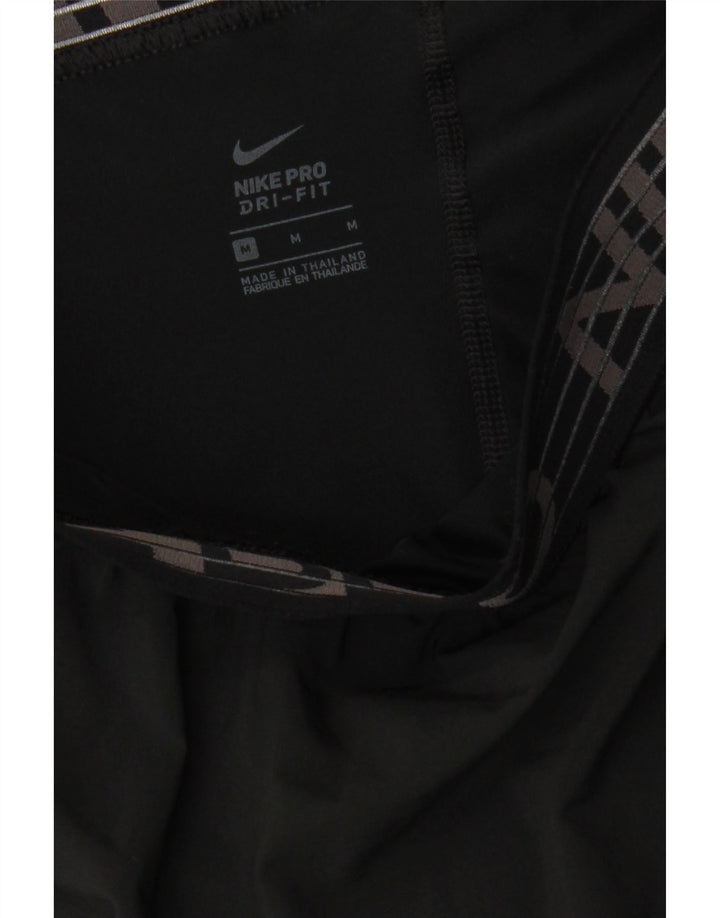 Shorts esportivos gráficos femininos Nike UK 14 médio preto