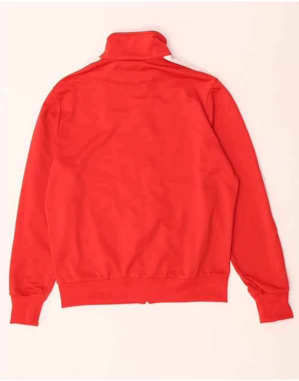 Puma Mens Tracksuit Top Jacket Médio Vermelho Colorblock Poliéster