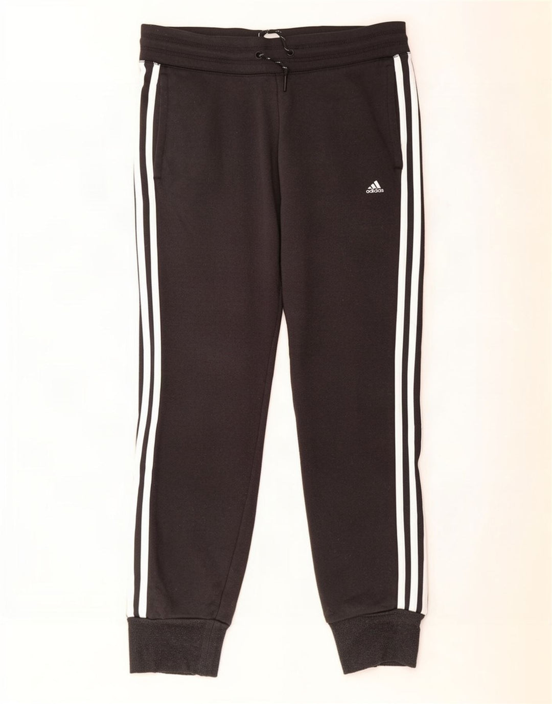 Adidas Mens Climalite Calças de treino Joggers Pequeno Poliéster Preto