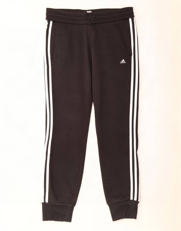 Adidas Mens Climalite Calças de treino Joggers Pequeno Poliéster Preto