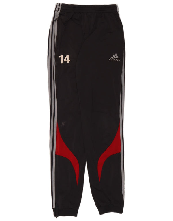 Calças de treino masculinas Adidas Joggers UK 36/38 Small Black Colourblock
