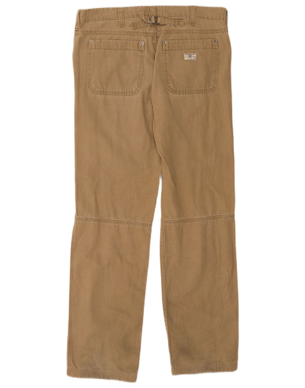 Calça masculina Brooksfield Marlon reta casual IT 50 grande W34 L31 bege
