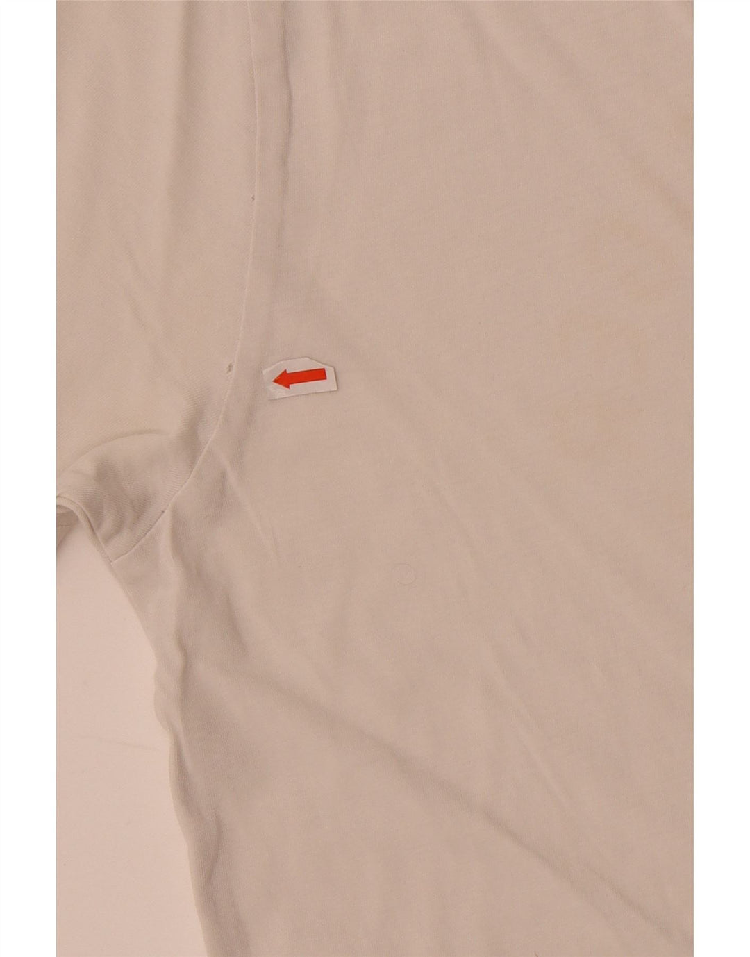Tommy Hilfiger Camiseta masculina gráfica Top médio algodão branco