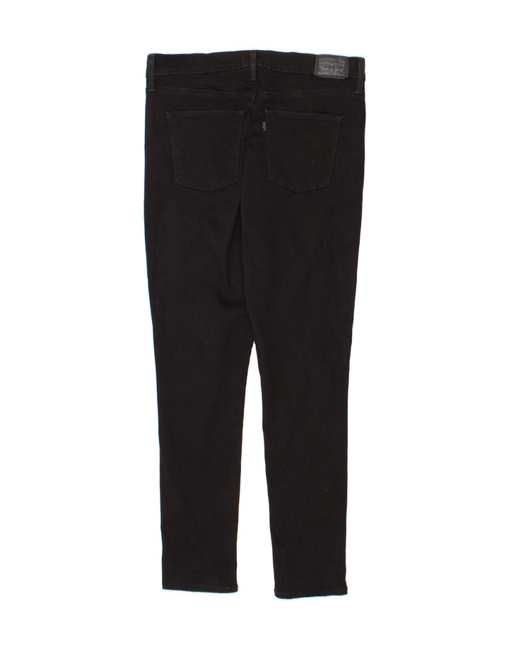 LEVI'S Womens Slimming Skinny Jeans W32 L30 Black Cotton Vintage Levi's and Second-Hand Levi's from Messina Hembry 