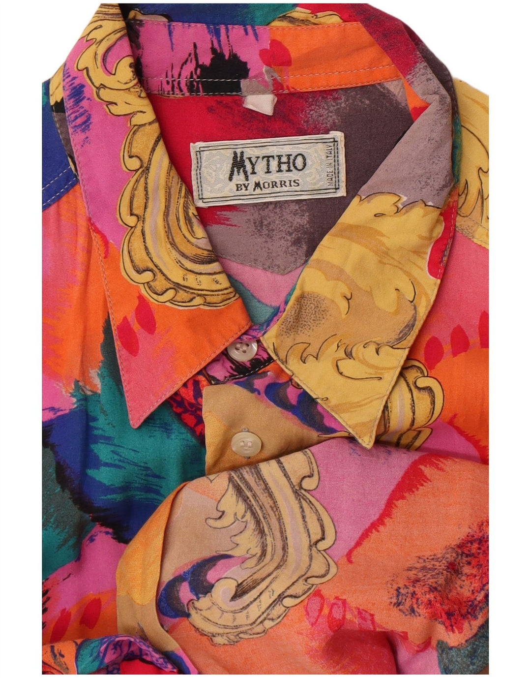 Camisa masculina Morris grande paisley multicolorida