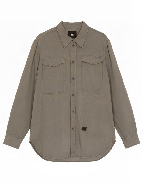 Camisa masculina G-Star grande cinza