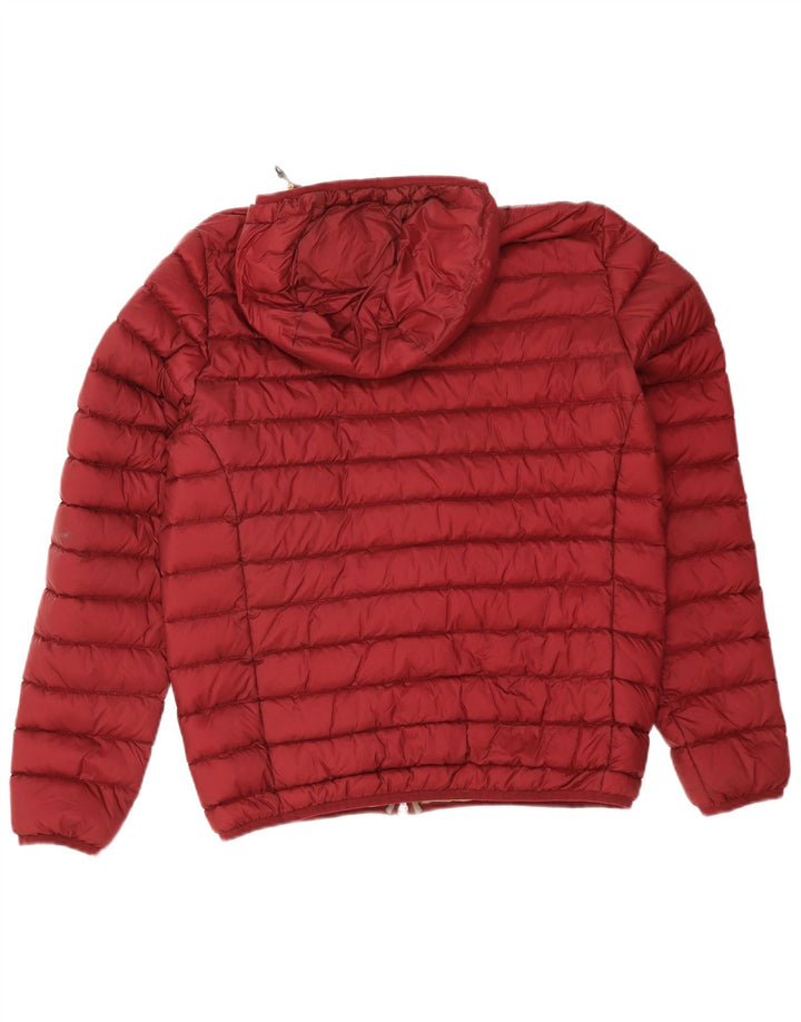 Jaqueta masculina acolchoada com capuz Ciesse Piumini EU 50 Médio Borgonha