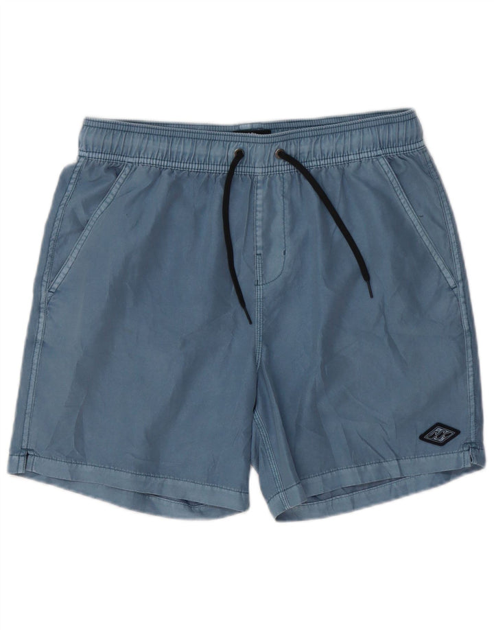 Shorts de natação masculino Billabong pequeno azul poliéster