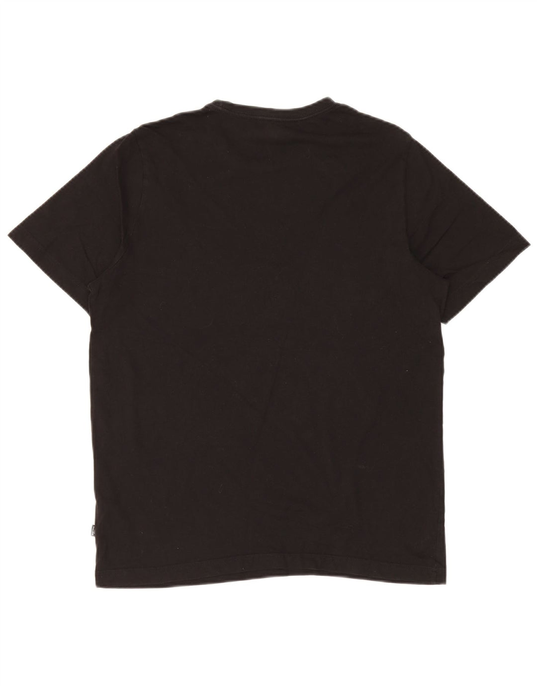 Puma Camiseta Masculina Top Médio Algodão Preto