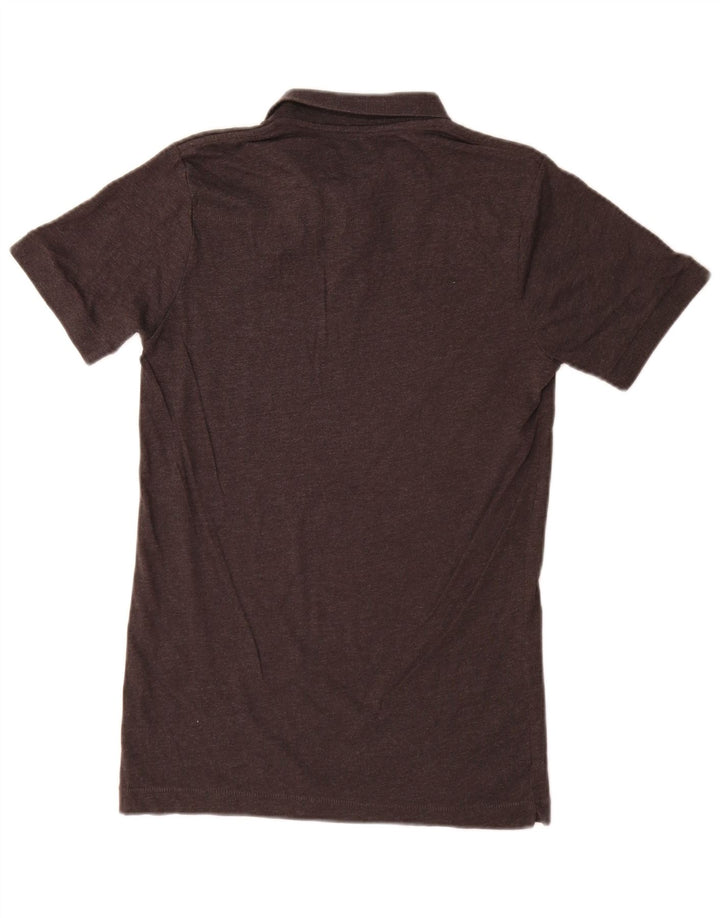 Camisa polo masculina French Connection algodão cinza pequeno