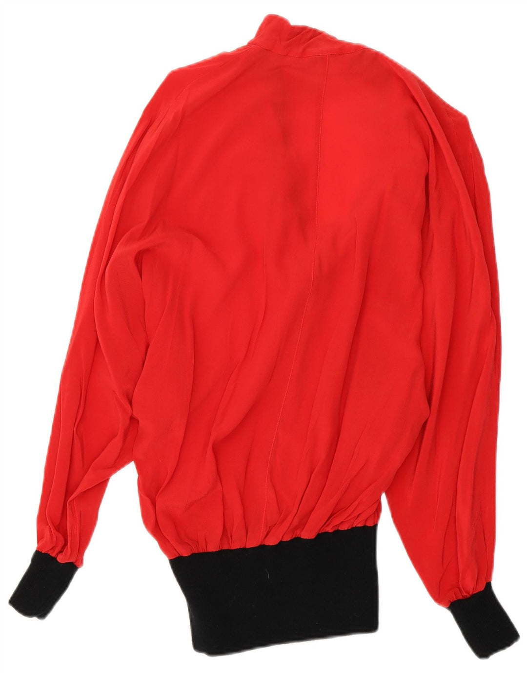 Daniela Massa blusa feminina manga comprida top IT 44 médio vermelho colorblock