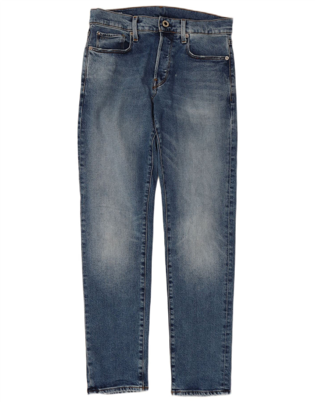 G-Star Masculino Slim Jeans W29 L32 Azul Algodão