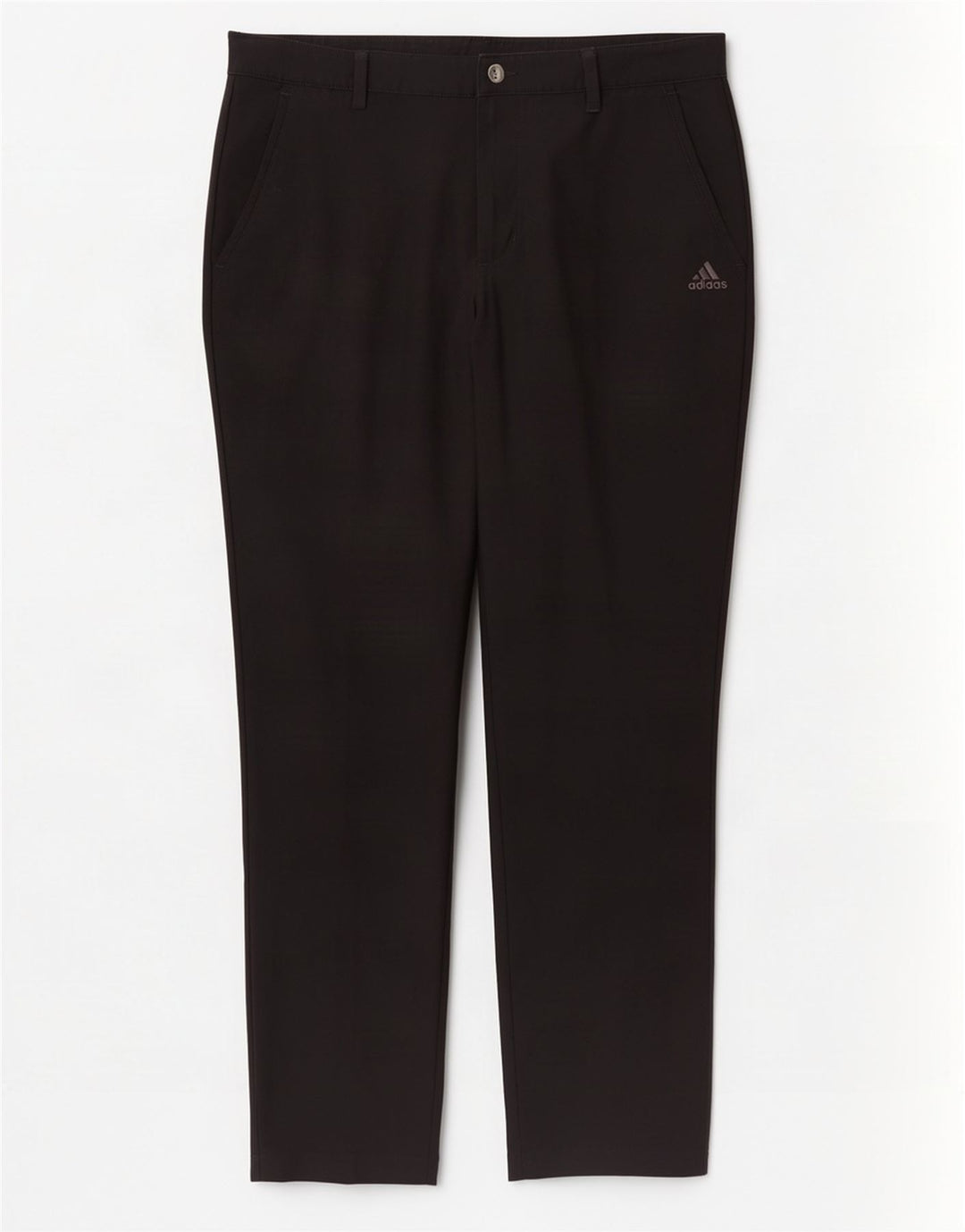 Adidas Mens Slim Chino Calças W34 L32 Poliéster Preto