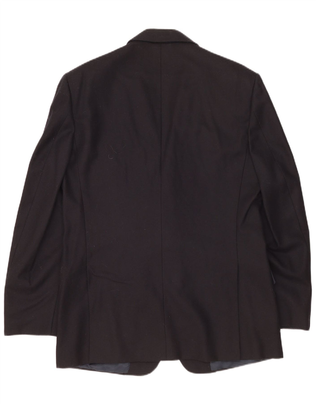 Jaqueta blazer masculina de 2 botões BURBERRYS IT 50 lã azul marinho médio