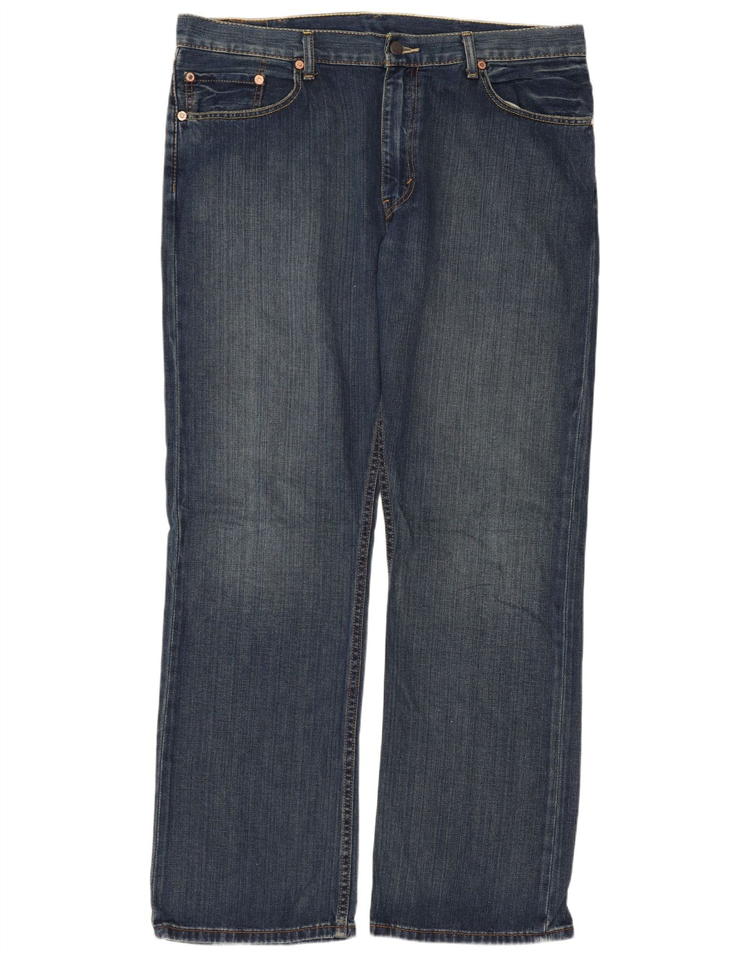 Levi's Masculino 503 Straight Jeans W38 L32 Azul Algodão