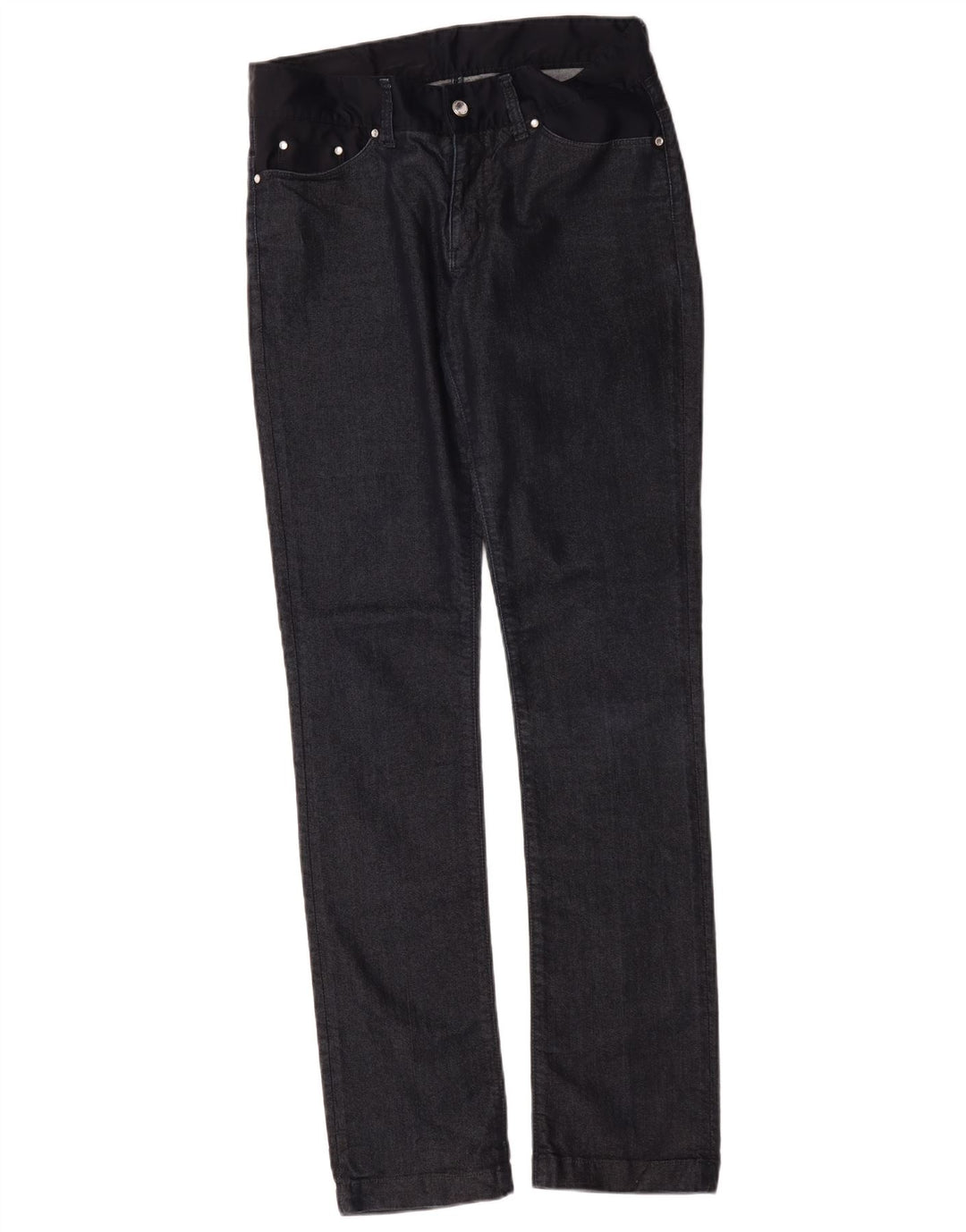 Jeans Slim Feminino Gant W31 L34 Azul Marinho Algodão